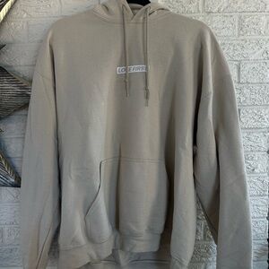 Men's Beige Hoodie